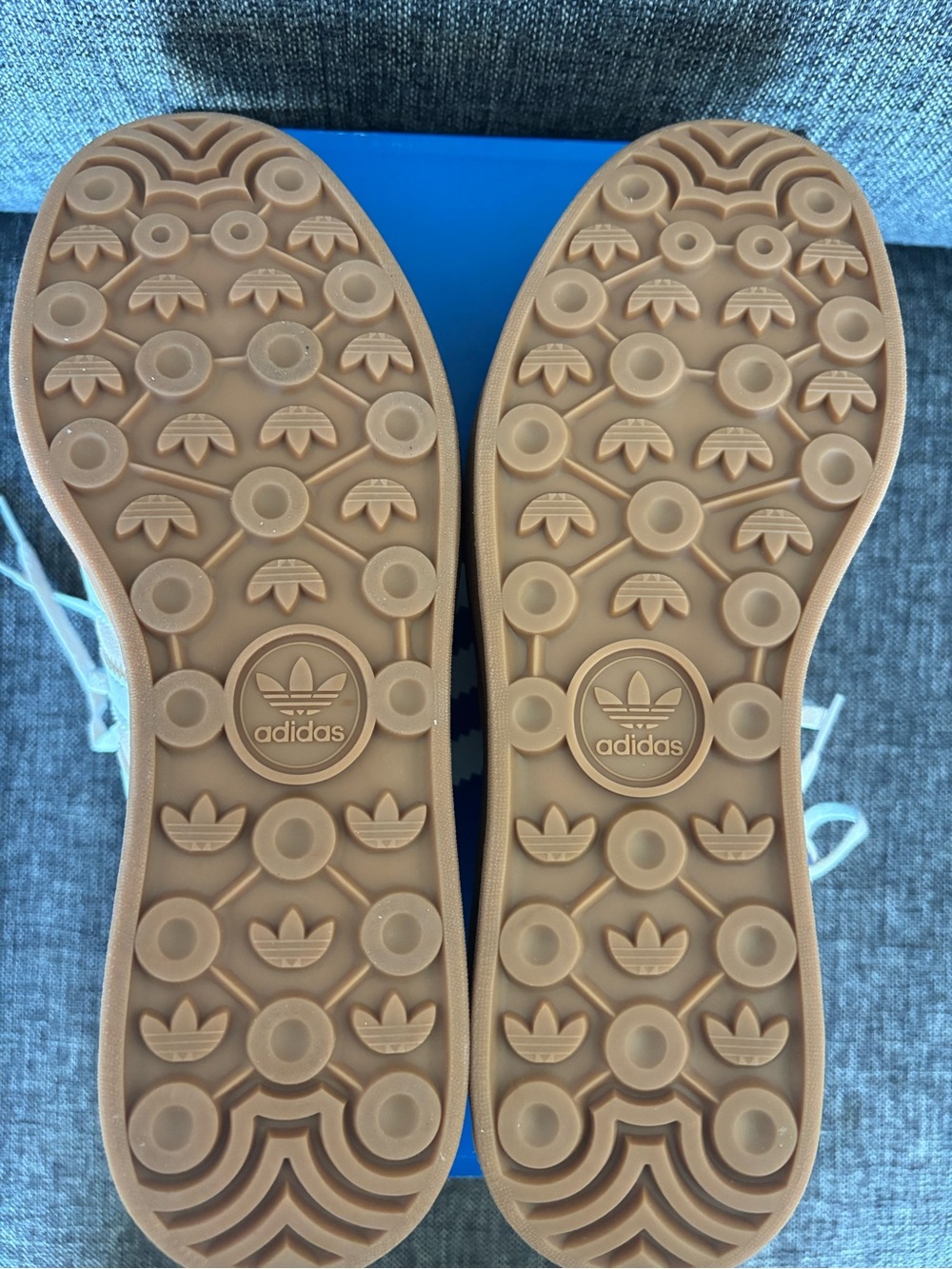adidas Gazelle Platform Sneakers - Beige & Gumsole - Picture 5 of 5